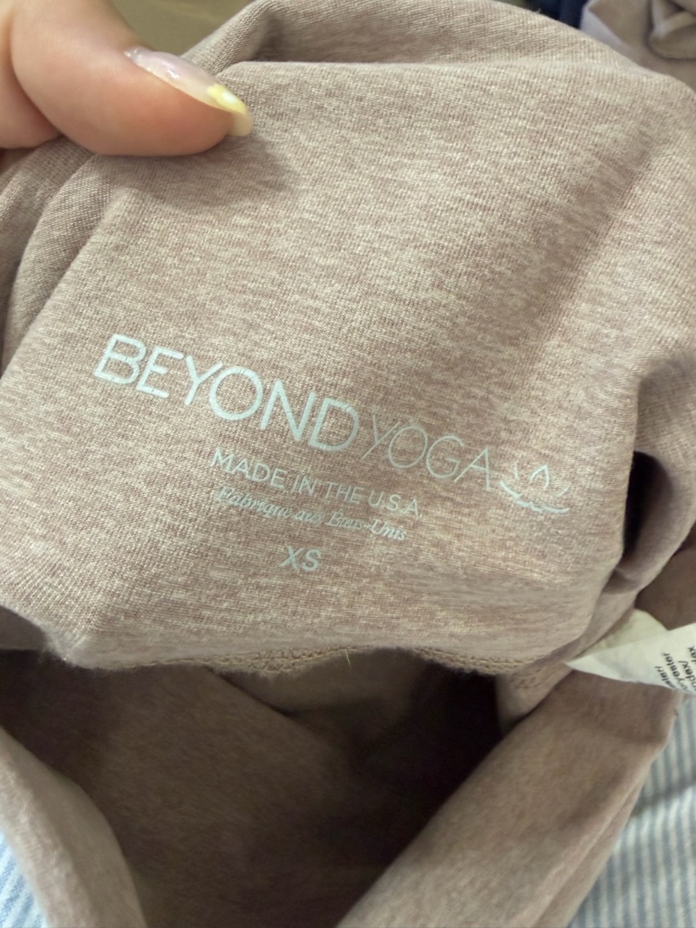 Beyond Yoga SpaceDye Make the Cut High Rise Flare Athletic Pants XS - Picture 7 of 8